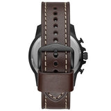 Buy Shop Fossil Bowman Chronograph Brown Dial Brown Leather Strap Watch for Men - FS5601 USA Online