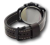 Buy Shop Fossil Bowman Chronograph Brown Dial Brown Leather Strap Watch for Men - FS5601 USA Online