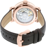 Buy Shop Fossil Boyfriend Automatic Skeleton Grey Dial Grey Leather Strap Watch for Women - ME3089 USA Online