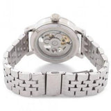 Buy Shop Fossil Boyfriend Automatic Skeleton Silver Dial Silver Steel Strap Watch for Women - ME3067 USA Online