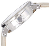 Buy Shop Fossil Boyfriend Automatic Skeleton Silver Dial White Leather Strap Watch for Women - ME3069 USA Online