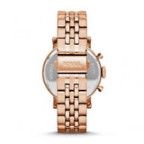 Buy Shop Fossil Boyfriend Chronograph Brown Dial Rose Gold Steel Strap Watch for Women - ES3494 USA Online