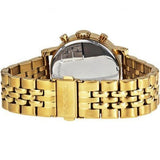 Buy Shop Fossil Boyfriend Chronograph Gold Dial Gold Steel Strap Watch for Women - ES2197 USA Online