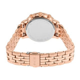 Buy Shop Fossil Boyfriend Chronograph Rose Gold Dial Rose Gold Steel Strap Watch for Women - ES3380 USA Online