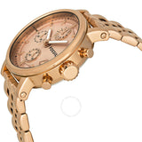 Buy Shop Fossil Boyfriend Chronograph Rose Gold Dial Rose Gold Steel Strap Watch for Women - ES3380 USA Online