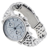 Buy Shop Fossil Boyfriend Chronograph Silver Dial Silver Steel Strap Watch for Women - ES2198 USA Online