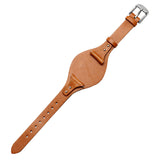 Buy Shop Fossil Boyfriend Chronograph White Dial Brown Leather Strap Watch for Women - ES3837 USA Online