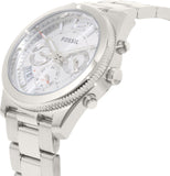 Buy Shop Fossil Boyfriend Multifunction Silver Dial Silver Steel Strap Watch for Women - ES3883 USA Online
