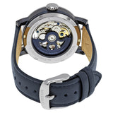 Buy Shop Fossil Boyfriend Skeleton Blue Dial Blue Leather Strap Watch for Women - ME3136 USA Online