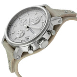 Buy Shop Fossil Boyfriend White Dial Beige Leather Strap Watch for Women - ES3811 USA Online