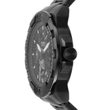 Buy Shop Fossil Bronson Automatic Skeleton Black Dial Black Steel Strap Watch for Men - ME3217 USA Online