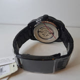 Buy Shop Fossil Bronson Automatic Skeleton Black Dial Black Steel Strap Watch for Men - ME3256 USA Online