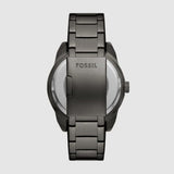 Buy Shop Fossil Bronson Automatic Skeleton Black Dial Black Steel Strap Watch for Men - ME3256 USA Online