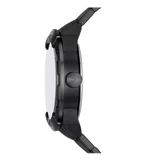 Buy Shop Fossil Bronson Automatic Skeleton Black Dial Black Steel Strap Watch for Men - ME3256 USA Online