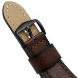 Buy Shop Fossil Bronson Automatic Skeleton Black Dial Brown Leather Strap Watch for Men - ME3219 USA Online