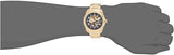 Buy Shop Fossil Bronson Automatic Skeleton Black Dial Gold Steel Strap Watch for Men - ME3257 USA Online