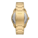 Buy Shop Fossil Bronson Automatic Skeleton Black Dial Gold Steel Strap Watch for Men - ME3257 USA Online