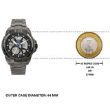 Buy Shop Fossil Bronson Automatic Skeleton Black Dial Grey Steel Strap Watch for Men - ME3218 USA Online