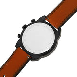 Buy Shop Fossil Bronson Black Dial Brown Leather Strap Watch for Men - FS5714 USA Online