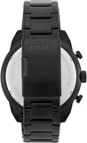 Buy Shop Fossil Bronson Chronograph Black Dial Black Steel Strap Watch for Men - FS5712 USA Online