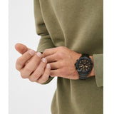 Buy Shop Fossil Bronson Chronograph Black Dial Black Steel Strap Watch for Men - FS5851 USA Online