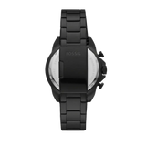Buy Shop Fossil Bronson Chronograph Black Dial Black Steel Strap Watch for Men - FS5851 USA Online