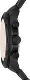 Buy Shop Fossil Bronson Chronograph Black Dial Black Steel Strap Watch for Men - FS5851 USA Online