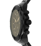 Buy Shop Fossil Bronson Chronograph Black Dial Black Steel Strap Watch for Men - FS5851 USA Online