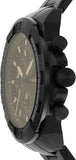 Buy Shop Fossil Bronson Chronograph Black Dial Black Steel Strap Watch for Men - FS5851 USA Online