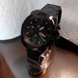 Buy Shop Fossil Bronson Chronograph Black Dial Black Steel Strap Watch for Men - FS5853 USA Online