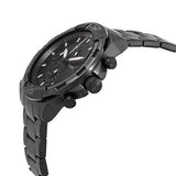 Buy Shop Fossil Bronson Chronograph Black Dial Black Steel Strap Watch for Men - FS5853 USA Online