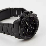 Buy Shop Fossil Bronson Chronograph Black Dial Black Steel Strap Watch for Men - FS5853 USA Online