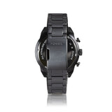 Buy Shop Fossil Bronson Chronograph Black Dial Black Steel Strap Watch for Men - FS5876 USA Online