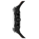 Buy Shop Fossil Bronson Chronograph Black Dial Brown Leather Strap Watch for Men - FS5856 USA Online