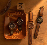 Buy Shop Fossil Bronson Chronograph Black Dial Grey Steel Strap Watch for Men - FS5852 USA Online