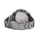 Buy Shop Fossil Bronson Chronograph Black Dial Grey Steel Strap Watch for Men - FS5852 USA Online