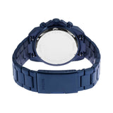 Buy Shop Fossil Bronson Chronograph Blue Dial Blue Steel Strap Watch for Men - FS5916 USA Online