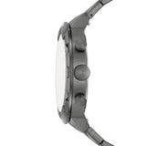 Buy Shop Fossil Bronson Chronograph Blue Dial Grey Steel Strap Watch for Men - FS5711 USA Online