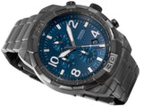 Buy Shop Fossil Bronson Chronograph Blue Dial Grey Steel Strap Watch for Men - FS5711 USA Online