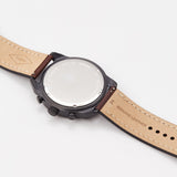 Buy Shop Fossil Bronson Chronograph Brown Dial Brown Leather Strap Watch for Men - FS5875 USA Online