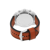 Buy Shop Fossil Bronson Chronograph Green Dial Brown Leather Strap Watch for Men - FS5738 USA Online