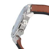 Buy Shop Fossil Bronson Chronograph Green Dial Brown Leather Strap Watch for Men - FS5738 USA Online