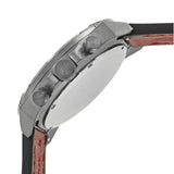 Buy Shop Fossil Bronson Chronograph Grey Dial Brown Leather Strap Watch for Men - FS5855 USA Online