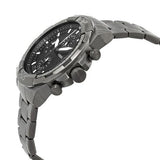 Buy Shop Fossil Bronson Chronograph Black Dial Grey Steel Strap Watch for Men - FS5852 USA Online