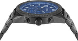 Buy Shop Fossil Brox Multifunction Blue Dial Grey Steel Strap Watch for Men - BQ2798 USA Online
