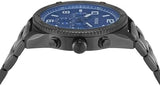 Buy Shop Fossil Brox Multifunction Blue Dial Grey Steel Strap Watch for Men - BQ2798 USA Online