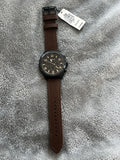 Buy Shop Fossil Brox Multifunction Brown Dial Brown Leather Strap Watch for Men - BQ2802 USA Online
