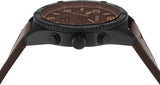 Buy Shop Fossil Brox Multifunction Brown Dial Brown Leather Strap Watch for Men - BQ2802 USA Online