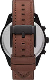 Buy Shop Fossil Brox Multifunction Brown Dial Brown Leather Strap Watch for Men - BQ2802 USA Online