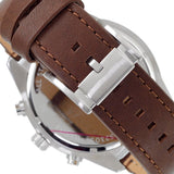 Buy Shop Fossil Brox Multifunction Green Dial Brown Leather Strap Watch for Men - BQ2801 USA Online